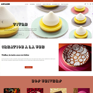 Azucaro Accueil Desktop WordPress
